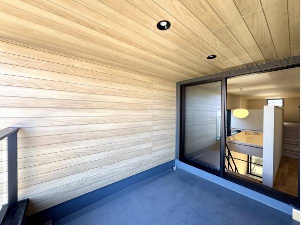 インナーバルコニーを完備