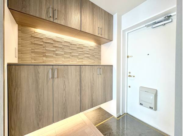 ゆったりとした玄関です。