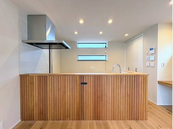 デザインと機能美を兼ね備えたキッチン