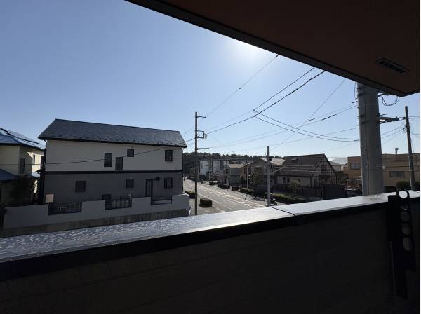 ２階のバルコニーです