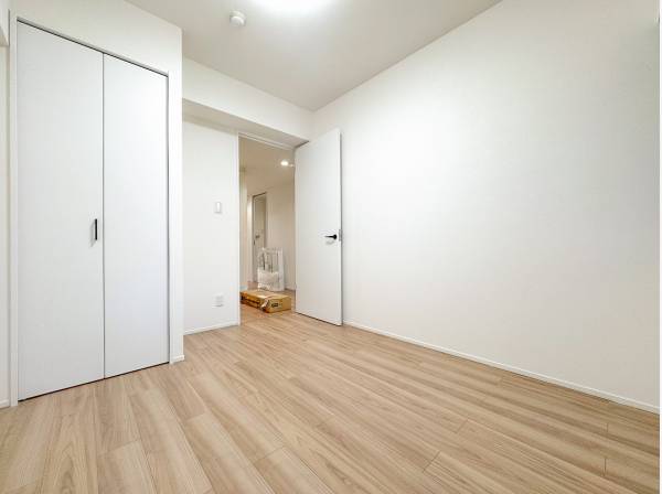 各居室には収納もしっかり完備されています