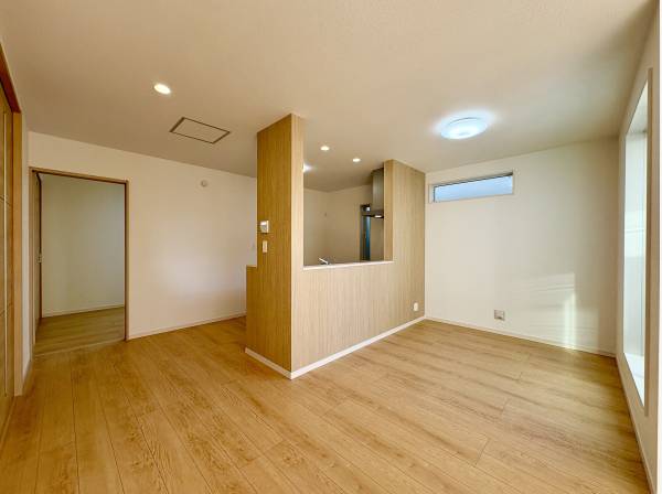 リビングとダイニングを分けて使いやすい間取り