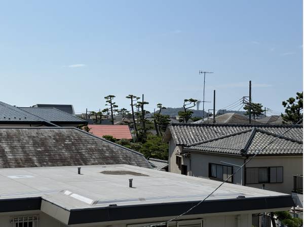 江ノ島を望みました