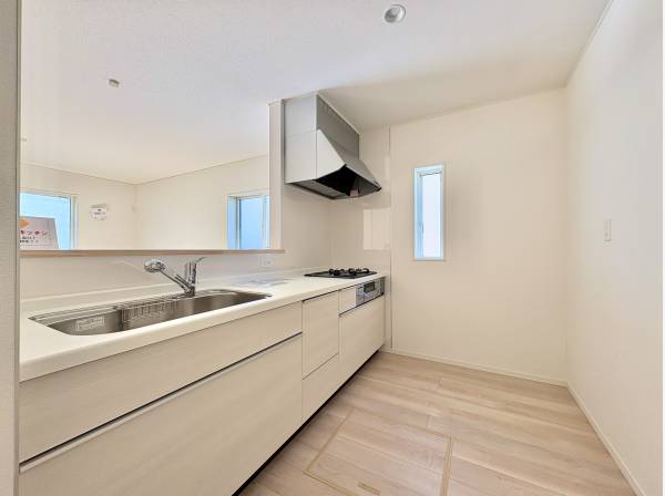 明るい印象のキッチン