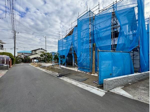 上棟が終え、現地のご案内も可能です！（要事前予約）