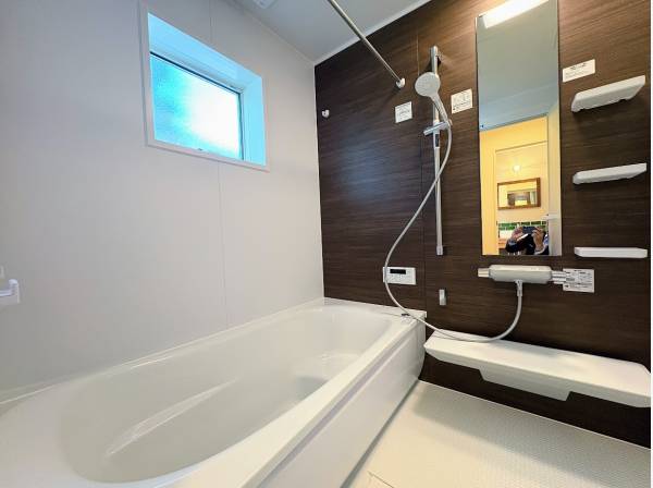 1日の疲れを癒すバスルーム