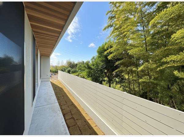 お部屋の先にはテラスが広がり、ボタニカルな景色が愉しめます