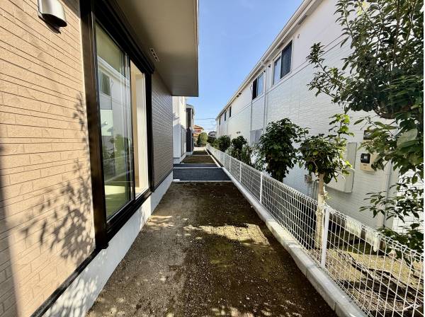 お庭がありました