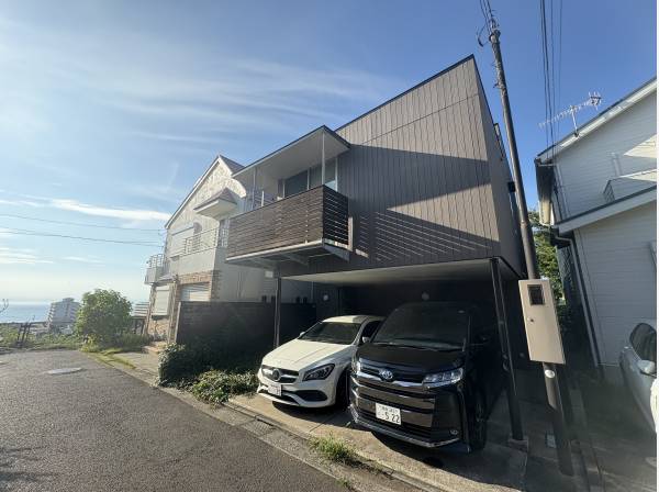 外観でビルトインのスペースは２台です