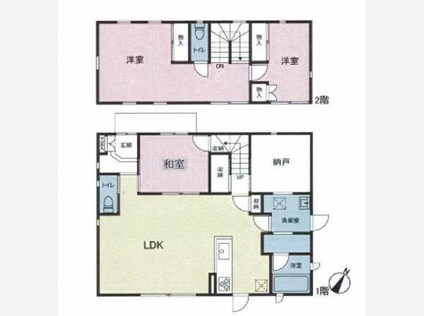 3LDK+S／建物面積104.34㎡