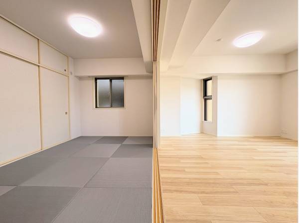 約6帖の和室もありゆったりとくつろげます