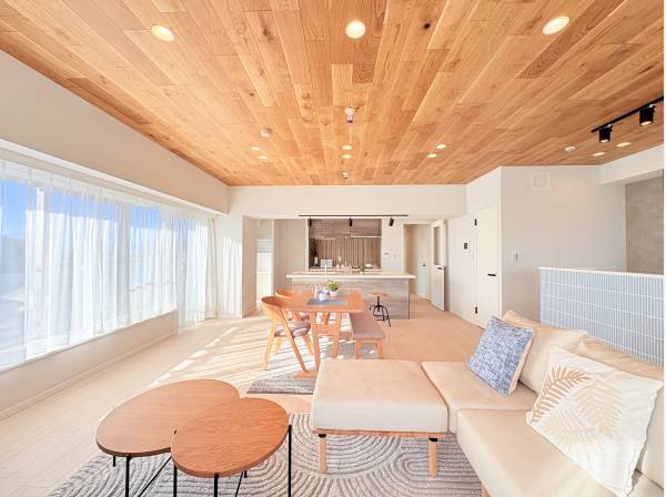 湘南テイストの期の温もりを感じるリフォーム