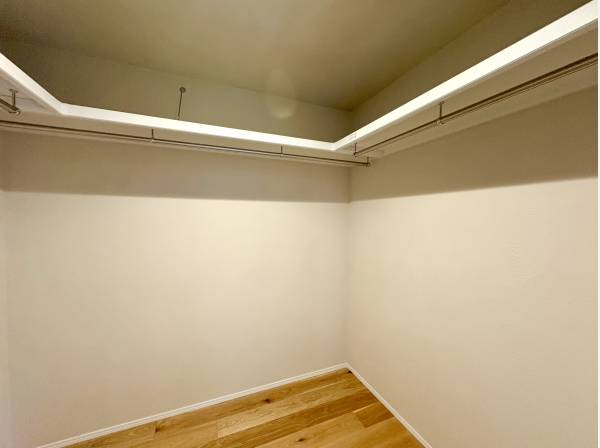 ウォークインクローゼットも2カ所完備！