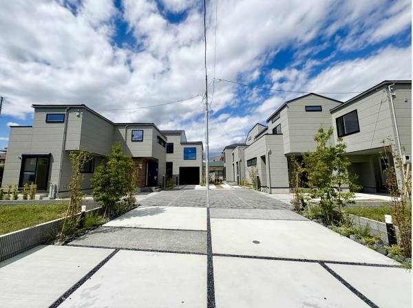 区画整理された綺麗な住宅地です