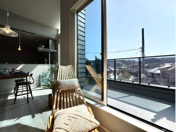 開放感のあるリビング