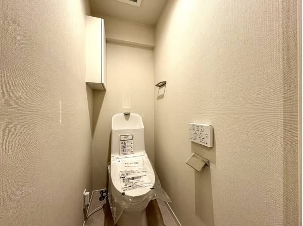 すっきりとしたトイレ