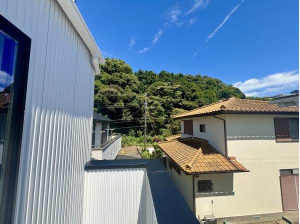 緑を感じる眺望