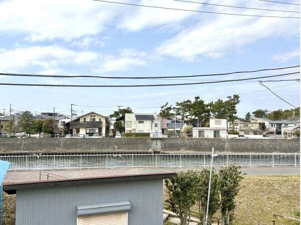 ご覧の眺望です。抜け感も魅力的