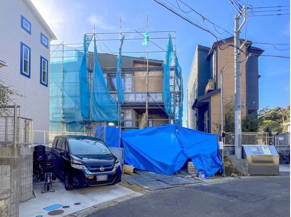 閑静な住宅地にオーシャンビューハウスが誕生します