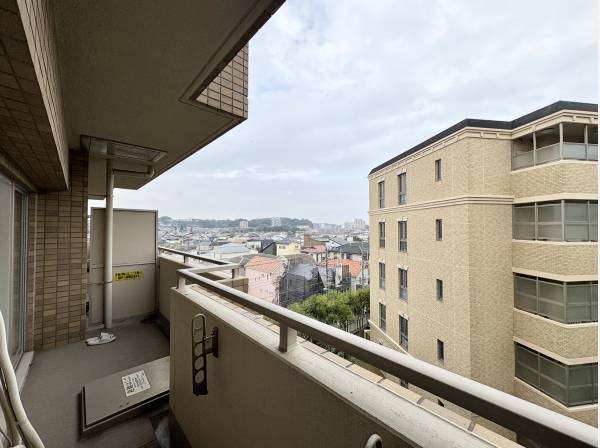 バルコニーから眺める眺望