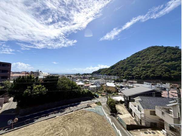 緑と海を感じられる現地