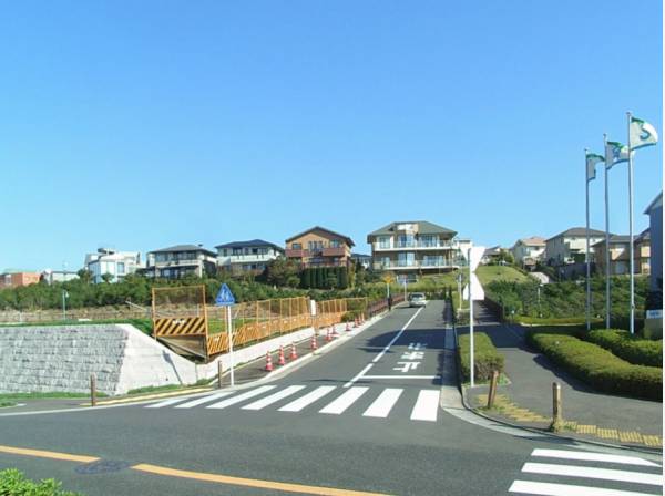 湘南国際村の街並み