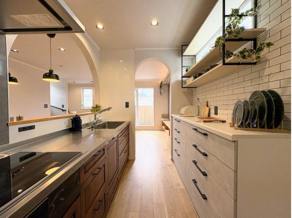 料理が楽しくなるキッチンですね