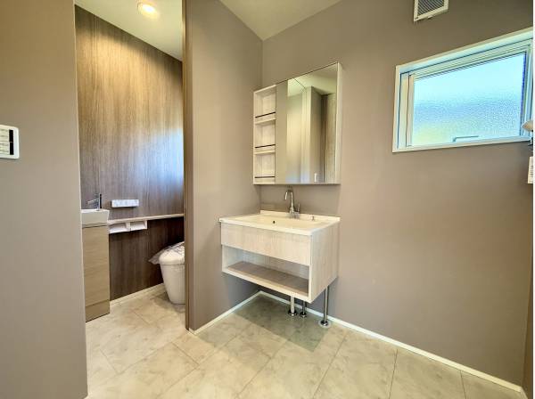 洗面スペース。