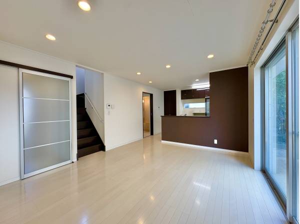 生活のメインスペースとなるLDKは、安らぎとくつろぎの空間。