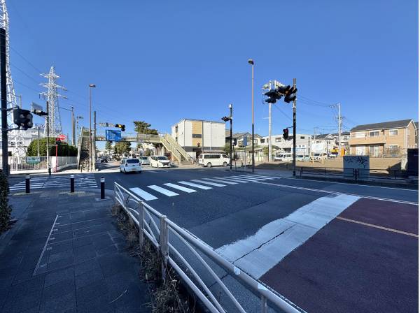 前面道路の様子（国道1号線）