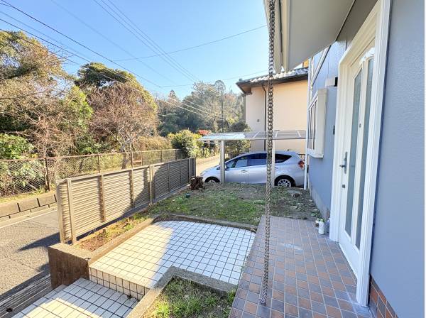 ちょっとしたお庭も付いてます。