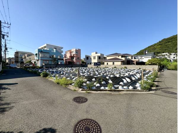 日当たり良好な現地。