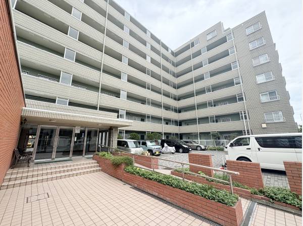 マンションの外観です。築53年経つマンションです。