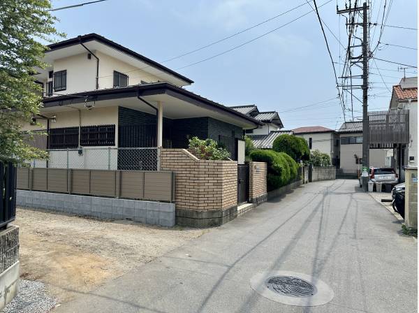 前面道路 