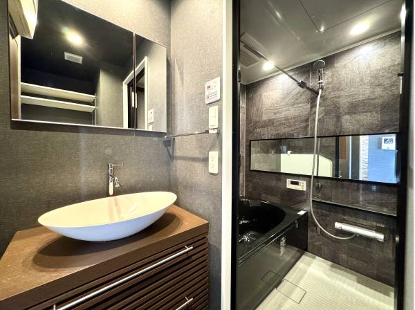 サニタリーもオシャレな仕上がりに