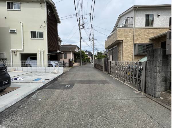 前面道路は3.8m御座います！