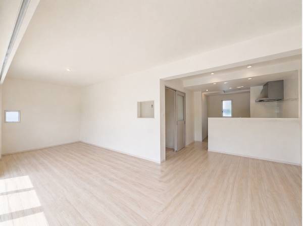 広々とした約19帖のLDK空間（現在はリフォーム中）