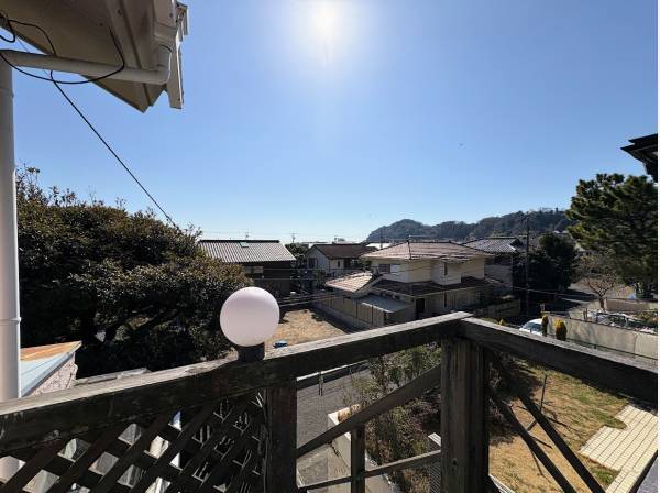 2階ウッドテラスからの眺望
