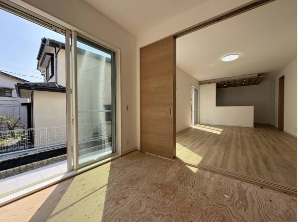 隣のお部屋と合わせると大空間に