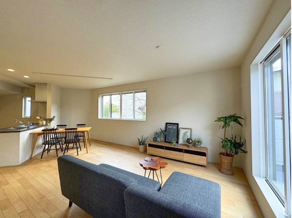 不整合な形のＬＤＫですが、何故か違和感を感じません。むしろ美しいかと。