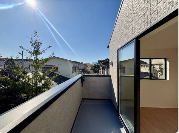 洗濯物がよく乾きそうですね