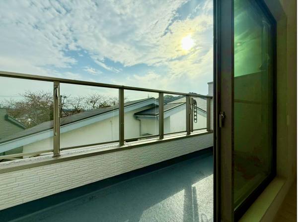 陽当たりが良く気持ちよいですね！