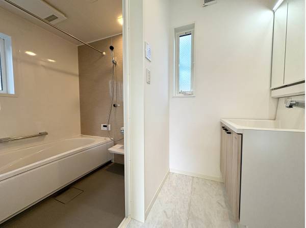 明るく清潔な水まわり