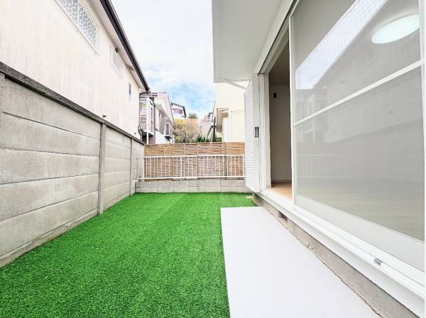 お庭があるのも嬉しいポイント