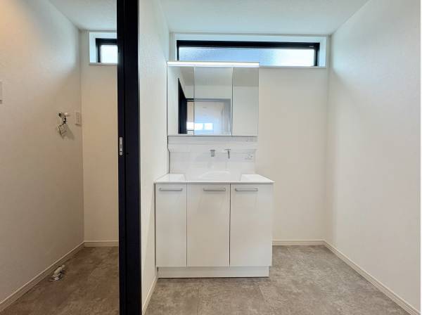 落ちつた雰囲気のサニタリースペース