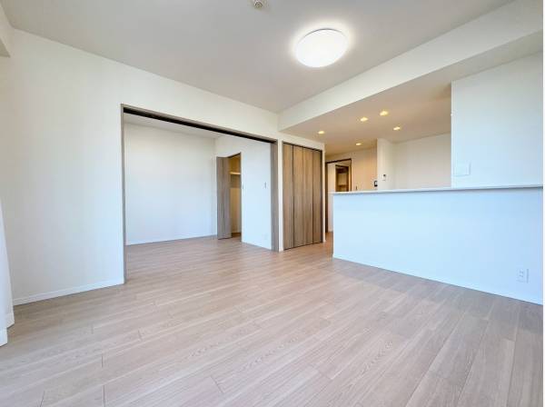 床暖房付きの暖かいLDK