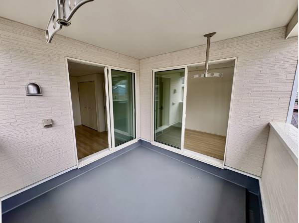 二部屋からバルコニーに出入りできるのは本当に嬉しいです！