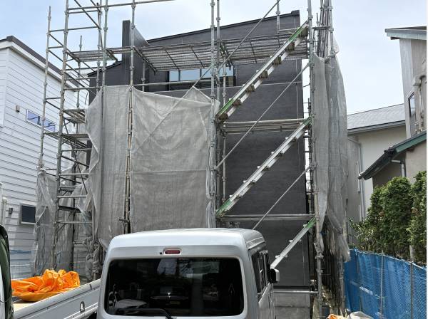 建築中の現地様子です。