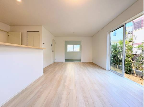 開放感のある心安らぐLDK