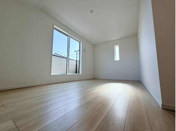 落ち着いて眠りにつけるベットルーム9.2帖